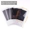 150 Set Earring Display Card with 150 Pieces Self-Seal Bags, Earring Holder Card for Selling DIY Ear Studs, Earrings and Jewelry Display (Black)